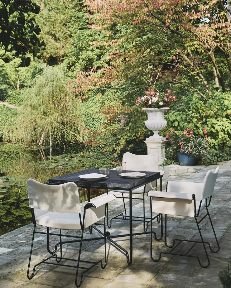 GUBI Seating|Balcony Furniture*Tropique chair, -Leslie 06 Black