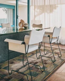 GUBI Seating|Balcony Furniture*Tropique chair, -Leslie 06 Black