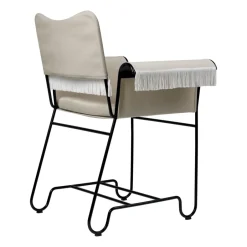 GUBI Balcony Furniture*Tropique chair with fringe, -Leslie 12 Black