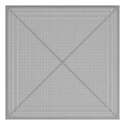 GUBI Table For Outdoor Use*Tropique table 90x90x75 cm, Classic semi matt White