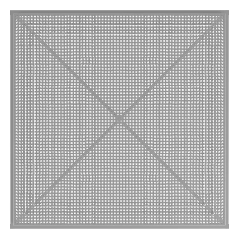 GUBI Table For Outdoor Use*Tropique table 90x90x75 cm, Classic semi matt White