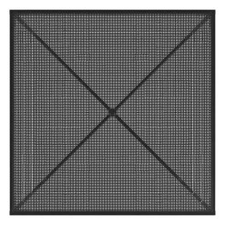 GUBI Table For Outdoor Use*Tropique table 90x90x75 cm, Classic Black