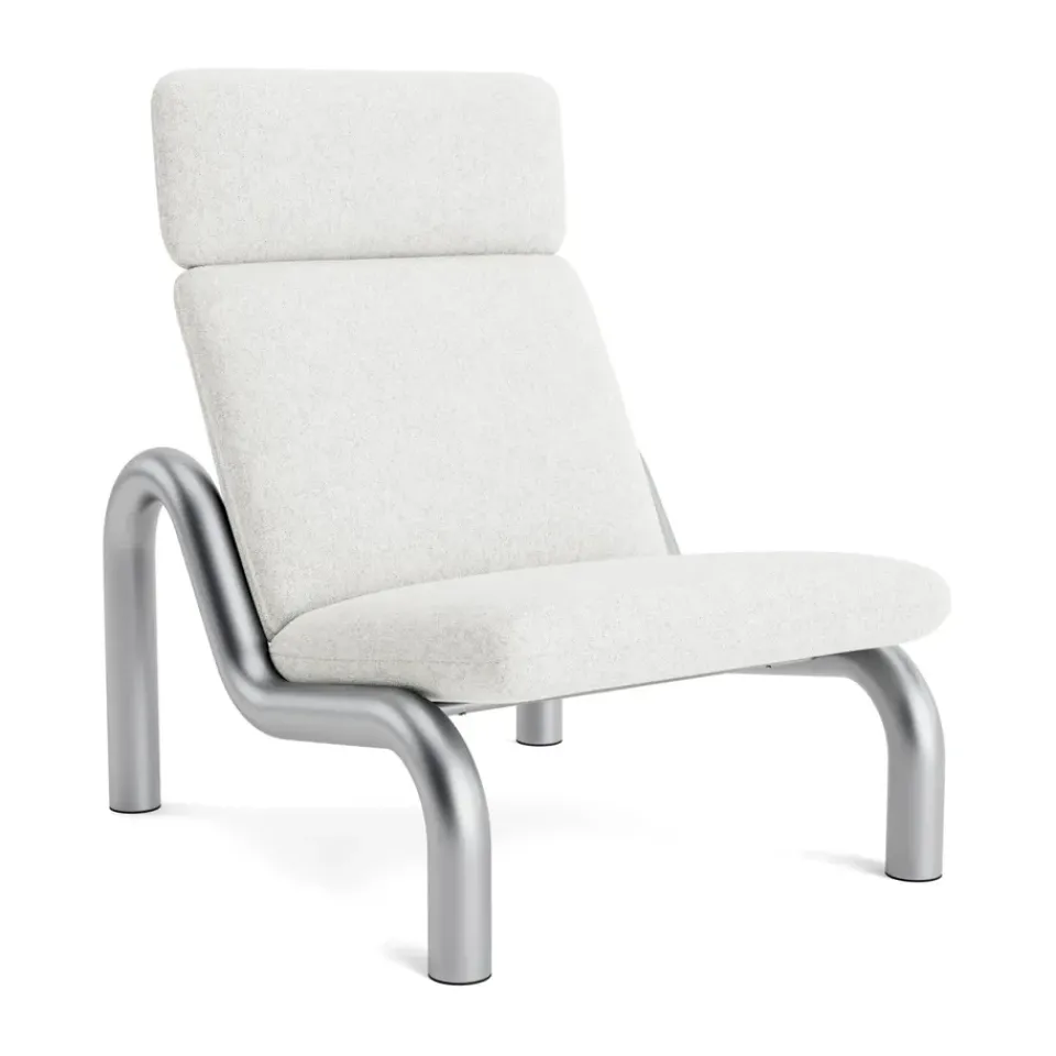 Normann Copenhagen Armchairs & Footstools|Chairs*Tube lounge chair, Hallingdal 110 Grey