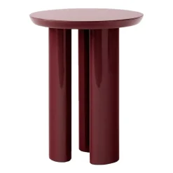 &Tradition Side Tables*Tung JA3 side table, burgundy Red