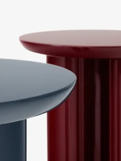 &Tradition Side Tables*Tung JA3 side table, burgundy Red