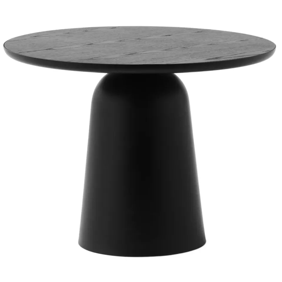 Normann Copenhagen Side Tables*Turn adjustable table Ø55 cm, Black
