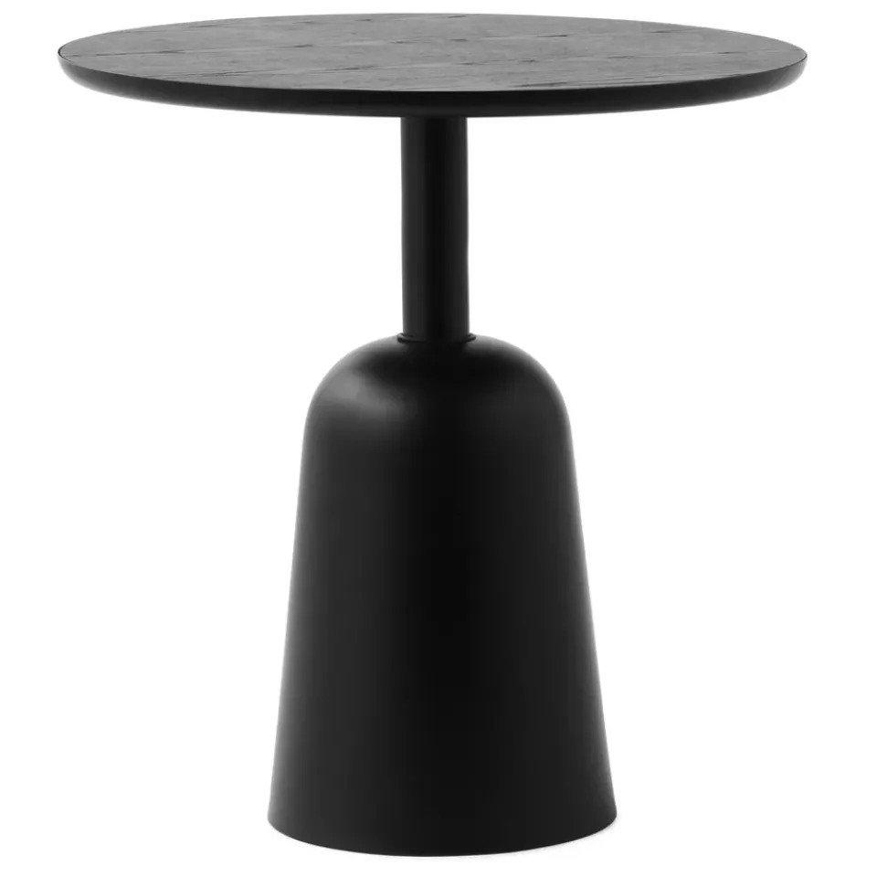 Normann Copenhagen Side Tables*Turn adjustable table Ø55 cm, Black