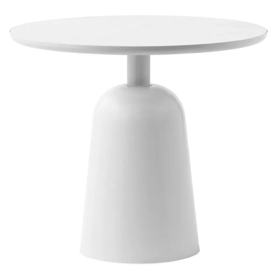 Normann Copenhagen Side Tables*Turn adjustable table Ø55 cm, warm Grey