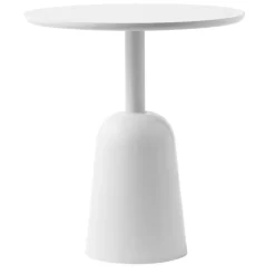 Normann Copenhagen Side Tables*Turn adjustable table Ø55 cm, warm Grey