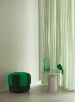 Normann Copenhagen Side Tables*Turn adjustable table Ø55 cm, marble White
