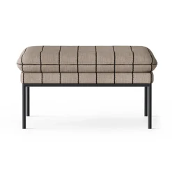Ferm Living Sitting Poufs*Turn pouf sit pouf, Pasadena (striped) BeigeBlack