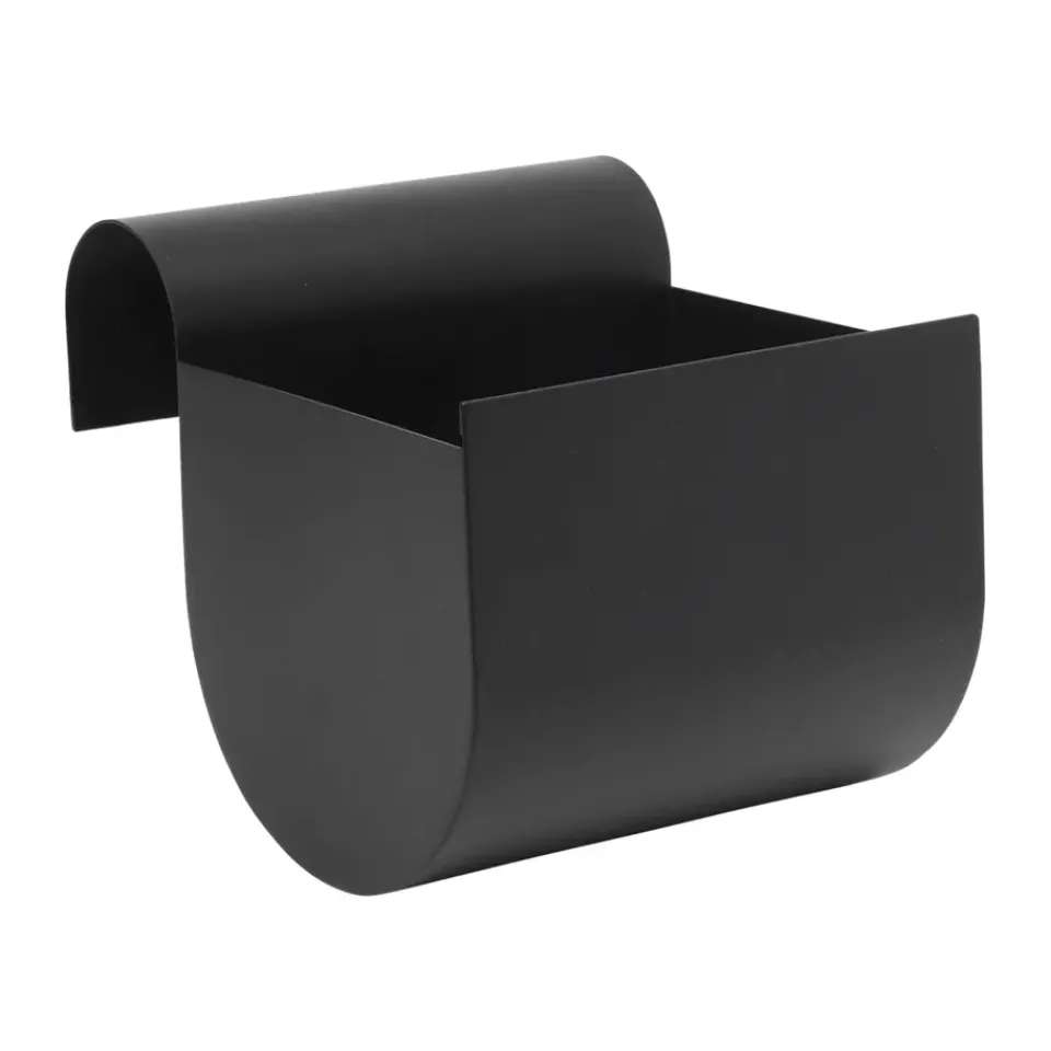 Ferm Living Balcony Furniture*Uma balcony planter small 20 cm, Black