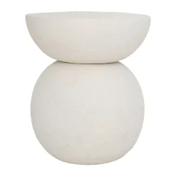 URBAN NATURE CULTURE Side Tables*Umi side table Ø37x44 cm, Off White