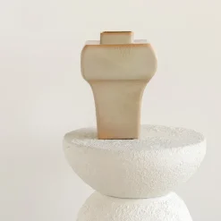 URBAN NATURE CULTURE Side Tables*Umi side table Ø37x44 cm, Off White
