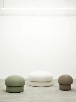 Design House Stockholm Sitting Poufs*Uno pouf Ø50 cm, Brown