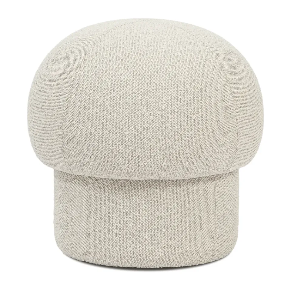 Design House Stockholm Sitting Poufs*Uno pouf Ø50 cm, Cream White