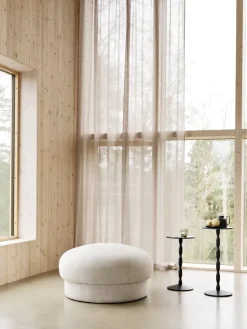 Design House Stockholm Sitting Poufs*Uno pouf Ø94 cm, Cream Beige