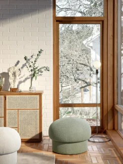 Design House Stockholm Sitting Poufs*Uno pouf Ø65 cm, Green