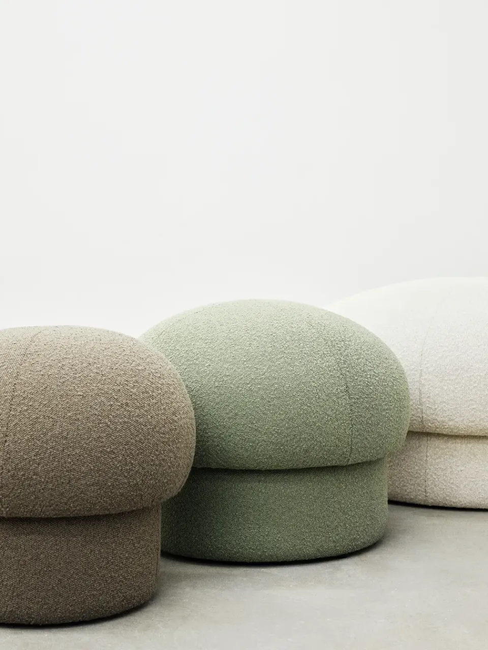 Design House Stockholm Sitting Poufs*Uno pouf Ø65 cm, Green