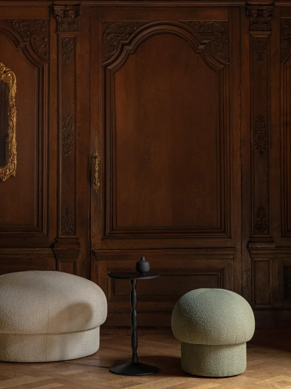 Design House Stockholm Sitting Poufs*Uno pouf Ø50 cm, Green