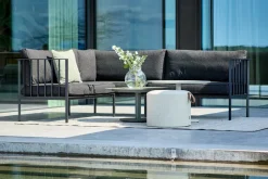 Brafab Garden Sofas & Garden Benches*Upper corner sofa, -teddy Black