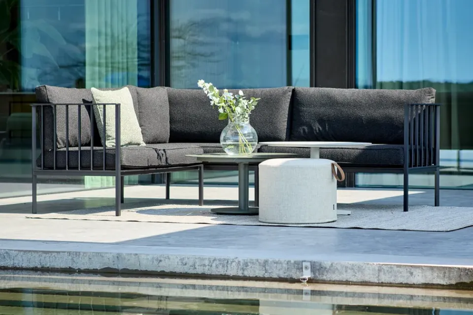 Brafab Garden Sofas & Garden Benches*Upper corner sofa, -teddy Black