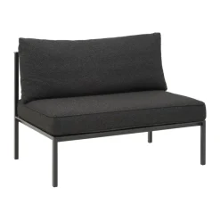 Brafab Garden Sofas & Garden Benches*Upper modular sofa, -teddy , middle section Black