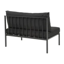 Brafab Garden Sofas & Garden Benches*Upper modular sofa, -teddy , middle section Black