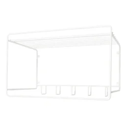 Maze Hat Rack & Hat Shelves*Uptown hat shelf, White