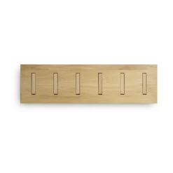 Ethnicraft Clothes Racks, Coat Stands & Hangers*Utilitile wall hanger clothes hanger, Lacquered oak-large Brown