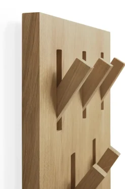 Ethnicraft Clothes Racks, Coat Stands & Hangers*Utilitile wall hanger clothes hanger, Oak Beige