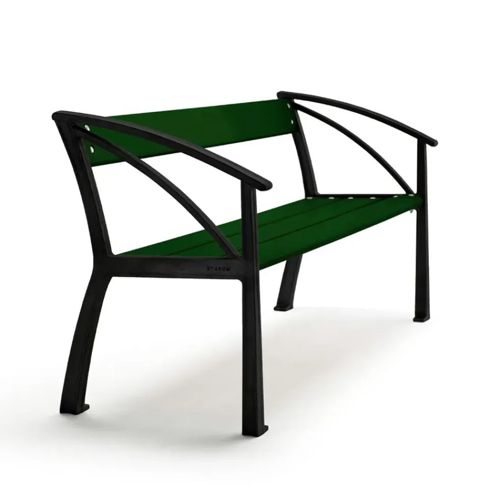 Byarums bruk Garden Sofas & Garden Benches|Outdoor Lounge Furniture*Vasa sofa, , black stand Green