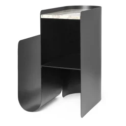 Ferm Living Side Tables*Vault side table 40,2x33,4x50 cm, Black