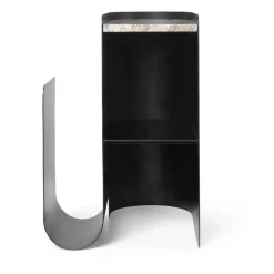Ferm Living Side Tables*Vault side table 40,2x33,4x50 cm, Black