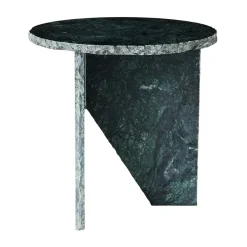 MUUBS Side Tables*Verde side table Ø40 cm, marble Green