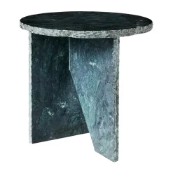 MUUBS Side Tables*Verde side table Ø40 cm, marble Green