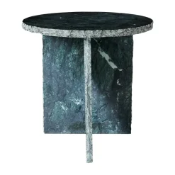MUUBS Side Tables*Verde side table Ø40 cm, marble Green