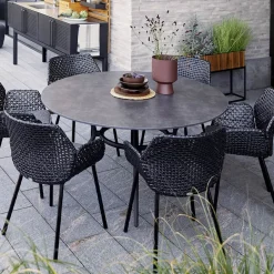 Cane-line Seating|Balcony Furniture*Vibe chair, /anthracite Black