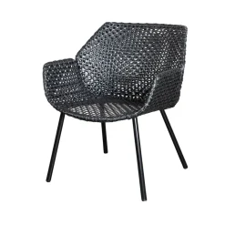 Cane-line Seating|Outdoor Lounge Furniture*Vibe lounge armchair, /anthracite Black