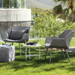 Cane-line Seating|Outdoor Lounge Furniture*Vibe lounge armchair, /anthracite Black