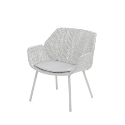 Cane-line Seat Cushions & Pads*Vibe lounge armchair cushion, Natté light Grey