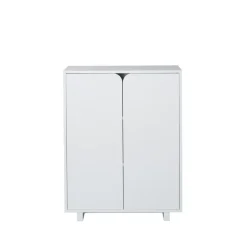 1898 Display & Glass Cabinets*Vidja cabinet, lack. low. coated doors White