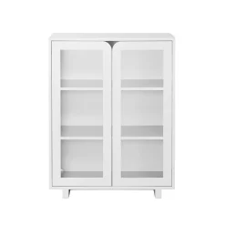 1898 Display & Glass Cabinets*Vidja low display cabinet, White