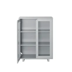1898 Display & Glass Cabinets*Vidja low display cabinet, Grey