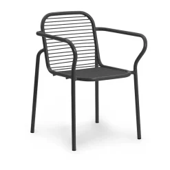Normann Copenhagen Seating|Balcony Furniture*Vig armchair, Black