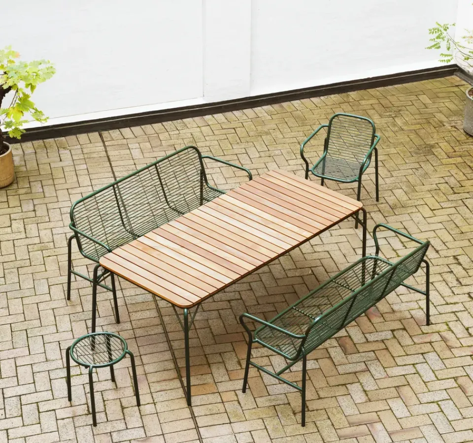 Normann Copenhagen Balcony Furniture*Vig armchair, Green