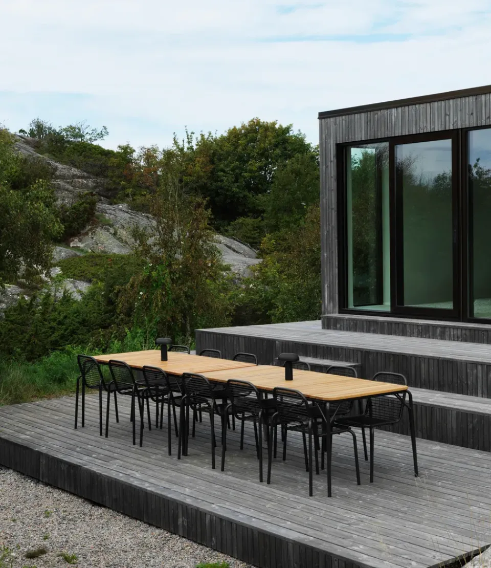 Normann Copenhagen Balcony Furniture*Vig chair, Black