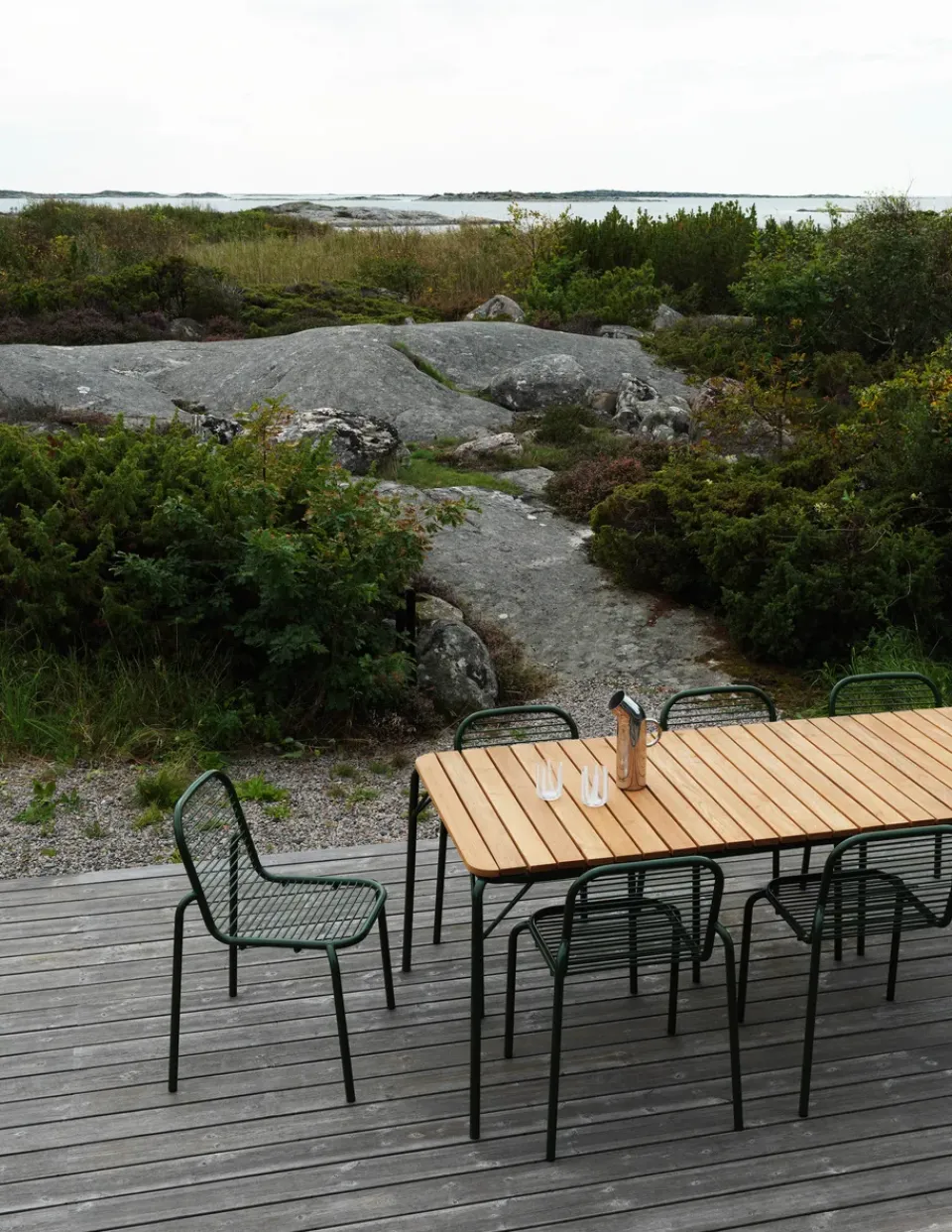 Normann Copenhagen Balcony Furniture*Vig chair, Green
