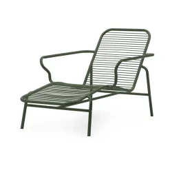 Normann Copenhagen Seating*Vig Chaise Lounge sunbed, Green