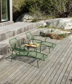 Normann Copenhagen Seating*Vig Chaise Lounge sunbed, Green
